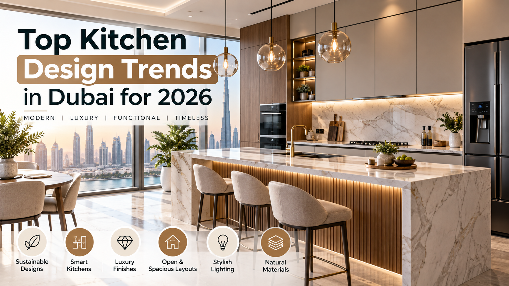 Top Kitchen Design Trends in Dubai for 2026