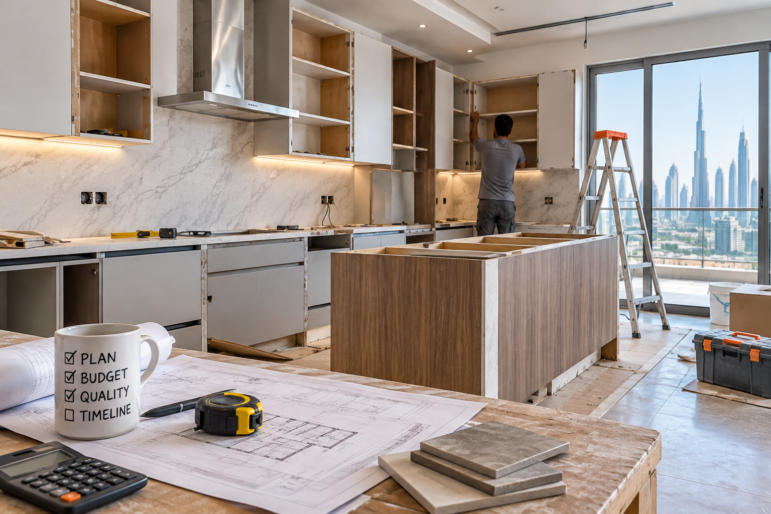 Mistakes to Avoid During Kitchen Renovation in Dubai